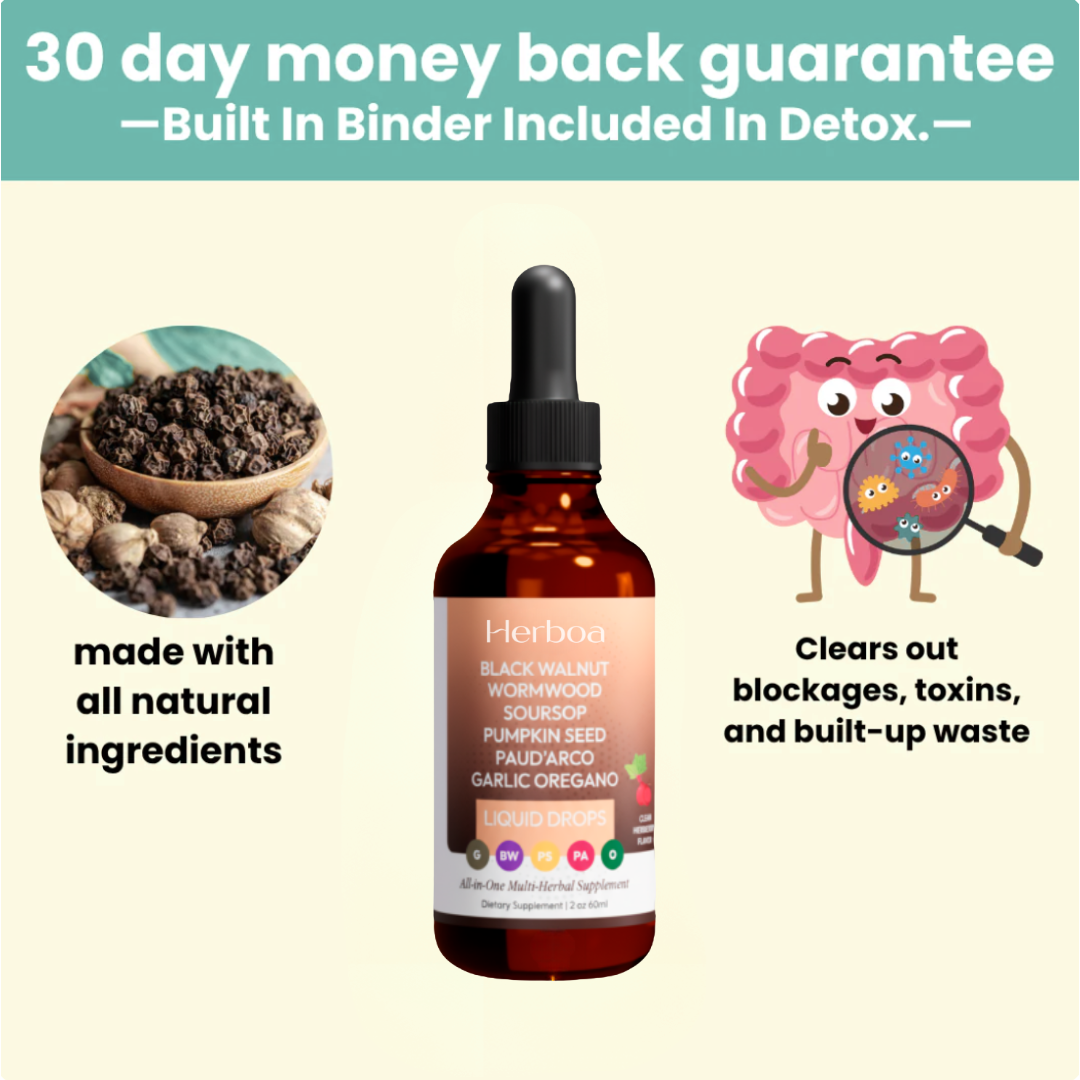 Wormwood Black Walnut Parasite Detox