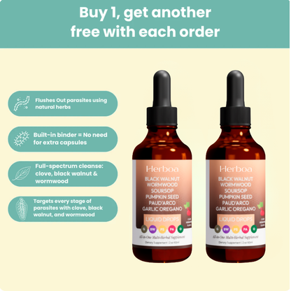 Wormwood Black Walnut Parasite Detox